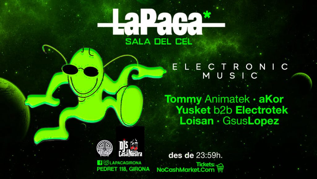 LaPaca Electronic Music 01 Març
